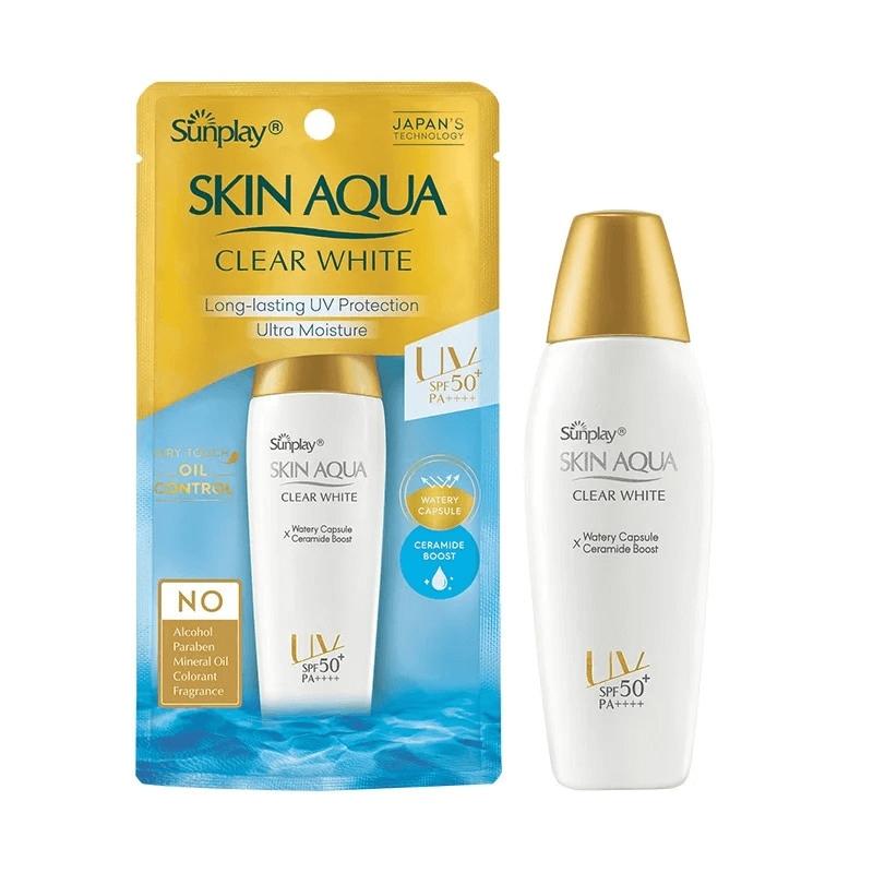 Review sữa chống nắng Sunplay Skin Aqua Clear White SPF50+ PA++++